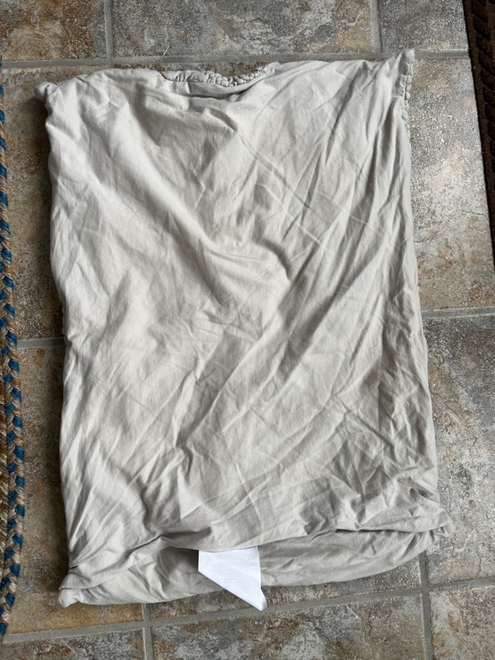 Anthropologie Dahlia Standard Sham in Light Gray NEW - Picture 3 of 6
